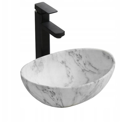 Lavoar pentru blat gri Vera 40,5x33x14 cm