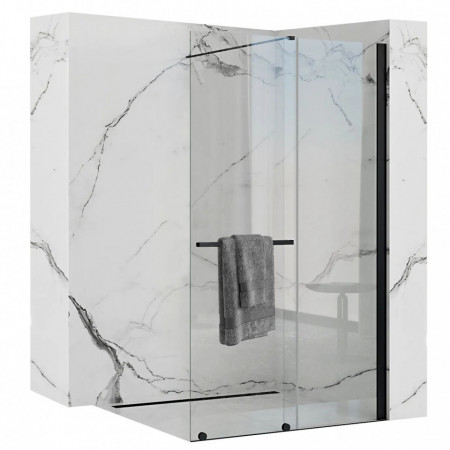 Panou de duș Platinia Cortis Black 100