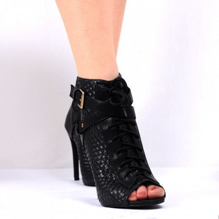 Botine cod FWJ14340 Negre - Botine din piele ecologică pentru dame
Conferă lejeritate si eleganță
Închidere prin fermoar - Deppo.ro