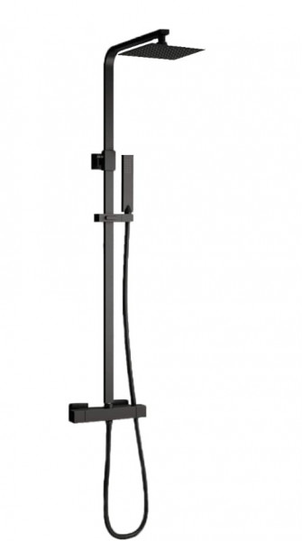 Set de duș Termo black, 150 cm