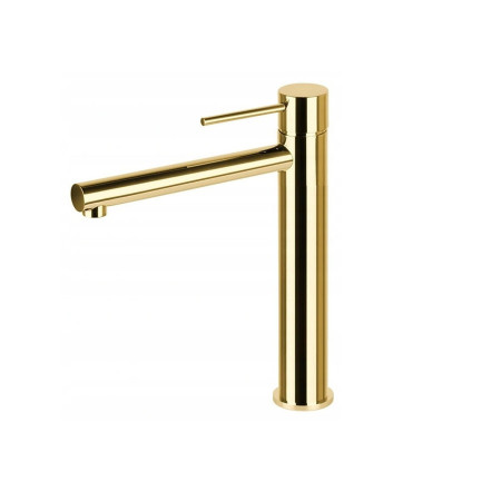 Baterie pentru lavoar aurie HELIA 30,5 cm
