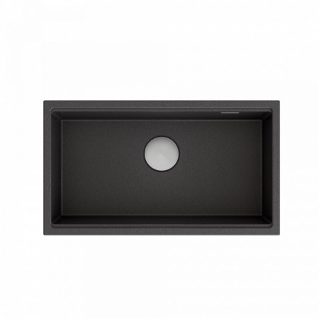 CLARK 760 Chiuvetă sub suprafață cu 1 vas + economisește spațiu sifon / onix