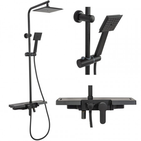 Set de dus Platinia Bravo Black