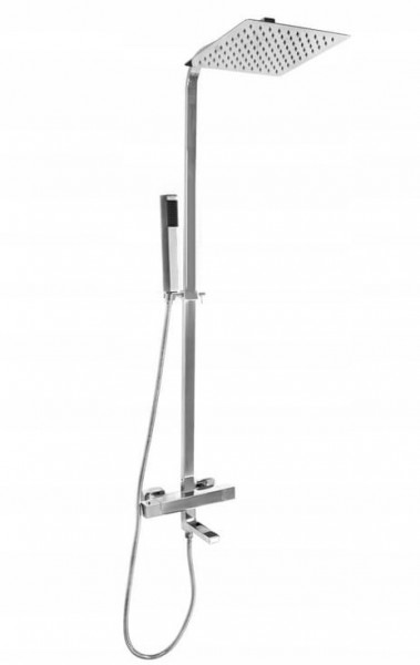 Set de duș slim cu termostat 75-120 cm cod 7302