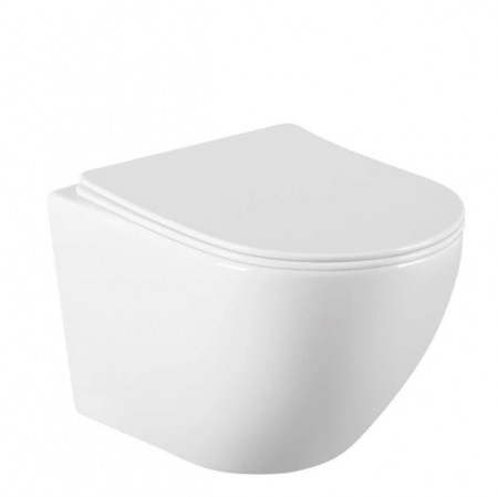 Vas WC Vito premium slim, 37 x 49 x 37 cm