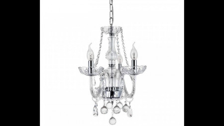 Candelabru cu lampa de cristal 300752