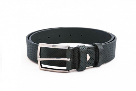 Curea din piele naturală bleumarin C001 - Curea din piele naturală pentru bărbați ideală de asortat la o tinuta sport-casual - Deppo.ro