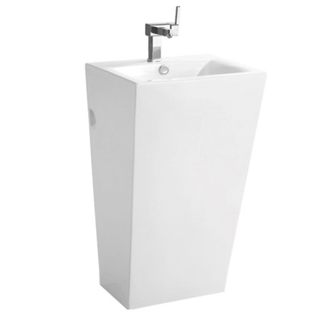 Lavoar de podea CUBIC alb 51x45,5x85 cm
