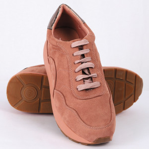Pantofi Sport Leah Cod 460 - Pantofi sport din piele ecologică întoarsă
Închidere prin șiret
Foarte comfortabili - Deppo.ro