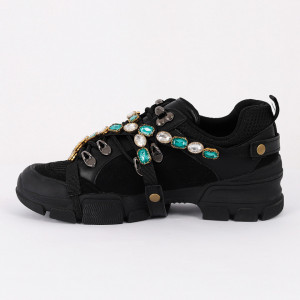 Pantofi Sport Judith Cod 447 - Pantofi sport din piele ecologică întoarsă și pânză
Model deosebit cu ștrasuri
Foarte comfortabili - Deppo.ro