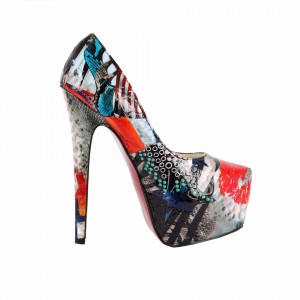 Pantofi cu toc cod 8067 Lps - Pantofi cu toc și platformă foarte înalte pentru dame care vă pot completa o ținută fresh în acest sezon. Incalțî-te cu această pereche de pantofi la modă și asorteaz-o cu pantalonii sau fusta preferată pentru a creea o ținută deosebită. - Deppo.ro