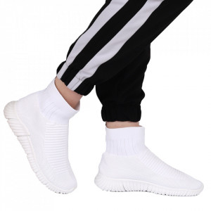 Pantofi Sport pentru dame Cod LUKSP0 White - Pantofi sport pentru dame din pânză
Foarte confortabili - Deppo.ro