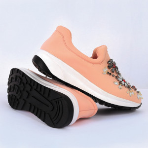 Pantofi Sport Cierra Cod 461 - Pantofi sport din piele ecologică întoarsă
Model înflorat din ștrasuri
Foarte comfortabili - Deppo.ro
