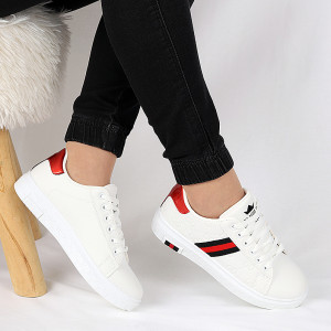Pantofi sport Noemi Albi - Pantofi sport negrii din material textil si un calapod comod - Deppo.ro