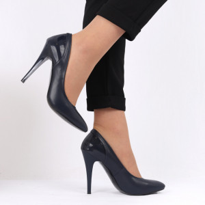 Pantofi cu toc pentru dame cod VN5107 D.BLUE - Pantofi cu toc pentru dame din piele ecologică
Conferă lejeritate și eleganță - Deppo.ro