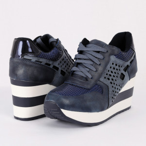 Pantofi Sport Amy Cod 455 - Pantofi sport din piele ecologică întoarsă cu platformă
Model cu paiete
Foarte comfortabili - Deppo.ro
