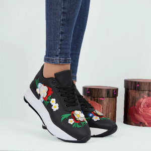 Pantofi Sport Cod 649 - Pantofi sport din piele ecologică cu platformă
Închidere prin șiret
Model înflorat deosebit de frumos
Foarte comfortabili - Deppo.ro