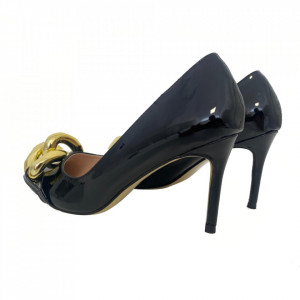 Pantofi cod EK0605 Black - Acești pantofi vă conferă lejeritate și eleganță. - Deppo.ro