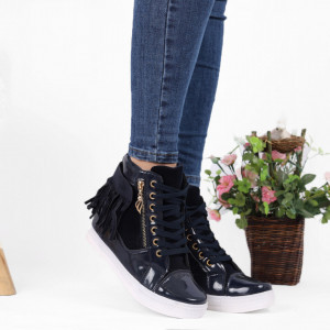 Pantofi Sport Carley Cod 672 - Pantofi sport din piele ecologică
Model cu franjuri
Închidere prin șiret
Foarte comfortabili - Deppo.ro
