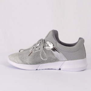 Pantofi Sport pentru dame Cod 16-216 Silver - Pantofi sport din piele ecologică întoarsă
Model cu sclipici
Închidere prin șiret
Foarte comfortabili - Deppo.ro