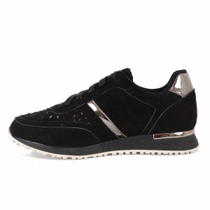Pantofi Sport Taniya Cod 445 Negri - Pantofi sport din piele ecologică întoarsă
Model cu ștrasuri
Foarte comfortabili - Deppo.ro