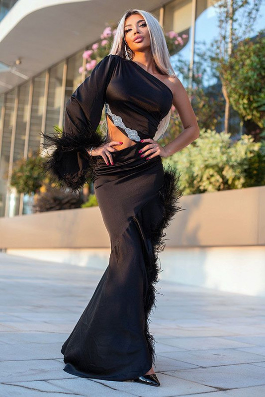 Rochie Mexton Eleganta Albastra