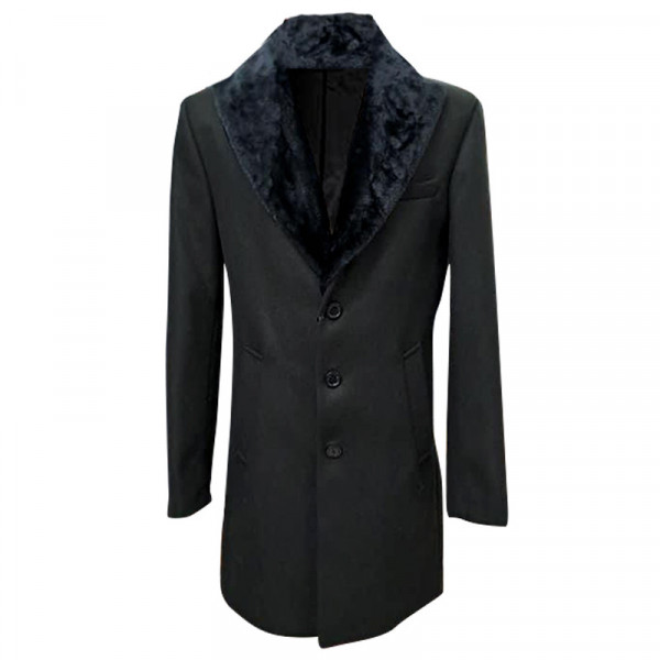 Palton Negru Elegant