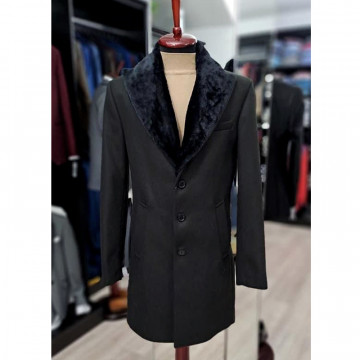 Palton Negru Elegant