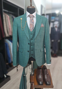 Costum Barbati Slim Fit Cu Vesta