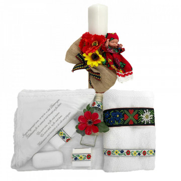 Lumanare Traditionala Botez Fete