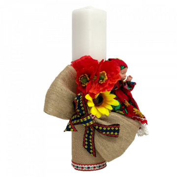 Lumanare Traditionala Botez Fete