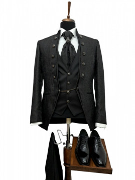Costum Ceremonie Slim Fit Negru