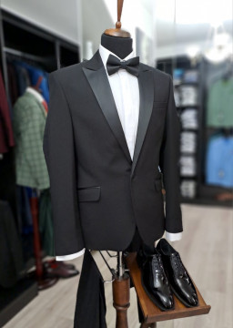 Costum Ceremonie Slim Fit Negru