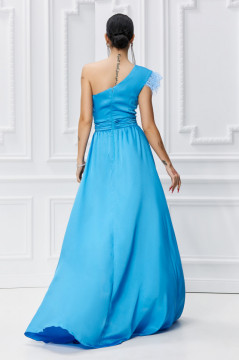 Rochie BBY Lunga Eleganta Albastra