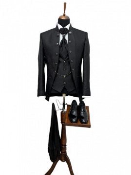 Costum Ceremonie Slim Fit Negru