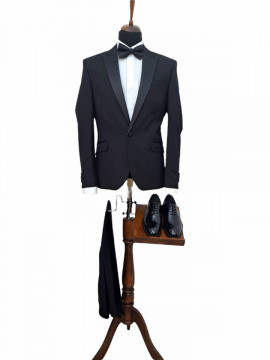 Costum Ceremonie Slim Fit Negru
