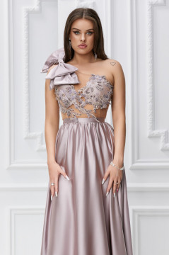 Rochie BBY Lunga Eleganta Cu Funda Pe Umar