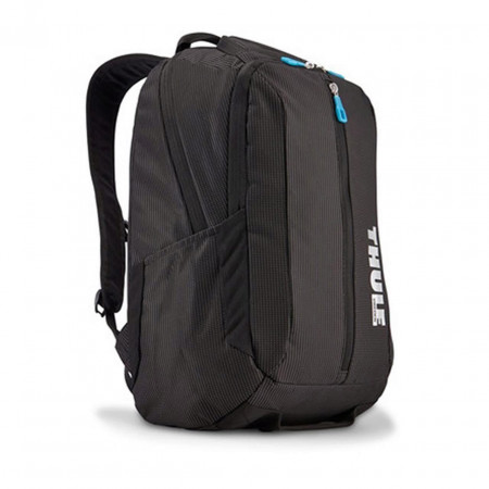 Rucsac urban cu compartiment laptop Thule Crossover 25L Black pentru 15" Apple MacBook Pro, w Safe-zone