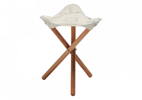 Scaun Retro Rebild Wooden Tripod Natural Spirit Nordisk