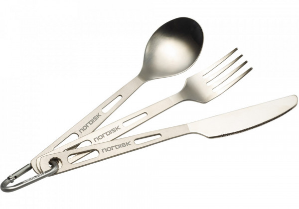 Set Tacamuri Titanium Cutlery (3 Pcs) Spirit Nordisk