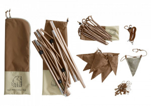 Pachet Cort Ydun Mini Colour Pack Chocolate Spirit Nordisk