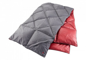 Patura Kiby Packable Down Travel Coal Grey/Cranberry Red Spirit Nordisk