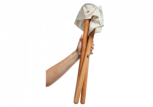 Scaun Retro Rebild Wooden Tripod Natural Spirit Nordisk