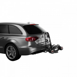 Suport biciclete Thule VeloCompact 925 cu prindere pe carligul de remorcare, pentru 2 biciclete TH925000