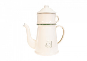 Cafetiera Madam Sky Blue Pot Cream 1,5l Nordisk