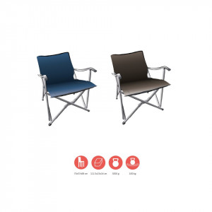 Scaun Pliabil El Tovar Dark Blue Alu Grand Canyon