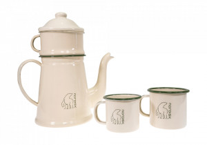 Cafetiera Madam Sky Blue Pot Cream 1,5l Nordisk