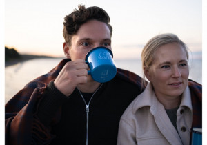 Cana Madam Blå Cup Large Sky Blue 350ml Nordisk