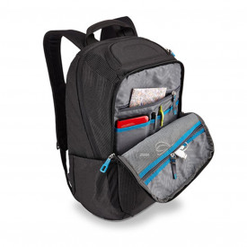 Rucsac urban cu compartiment laptop Thule Crossover 25L Black pentru 15" Apple MacBook Pro, w Safe-zone