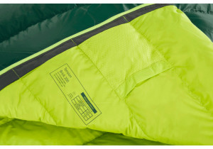 Sac De Dormit Tension Brick 200 size M zip L Scarab/Lime Spirit Nordisk